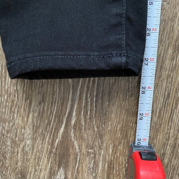 Madewell Women’s Curvy High-Rise Skinny Jeans Size 31 Black Wash Stretch Denim - Picture 7 of 12